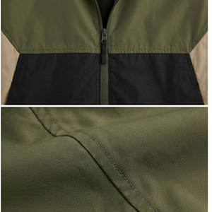 Veste coupe-vent, service OEM, design personnalisé, tissu léger et durable, conçue pour la protection contre le vent et l'usage quotidien. - Product Image 5