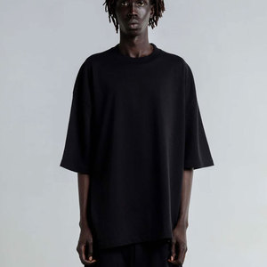 Camiseta de Diseño Teñida en Prenda de 9.0oz, Calidad de Lujo, 100% Algodón, Blanca Sólida, Fabricante de Camisetas con Logotipo Personalizado, Camisetas de Alto Gramaje - Product Image 5