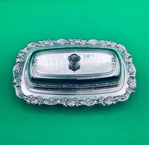 Classic <b>Covered</b> Butter Holder with Tray Functional and Stylish Addition for <b>Dining</b> <b>Table</b> and Kitchen Home Hotel & Restaurant Use - Product Image 3