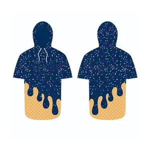 Vente en gros de sweat-shirts à manches courtes de baseball américain, tendance, imprimés par sublimation, en polyester, décontractés pour les jeunes, sweat-shirts de sport à manches courtes - Product Image 4