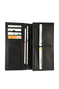Premium Custom Designer <b>Card</b> <b>Holder</b> High Quality LONG Multi <b>Card</b> Wholesale Genuine Leather Men's Mobile <b>Wallet</b> Low MOQ Business - Product Image 6