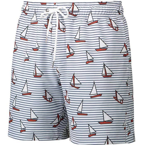 Shorts de plage d'été OEM pour hommes, doux, imprimés, pour la natation, la planche à roulettes, la gym, décontractés - Product Image 1
