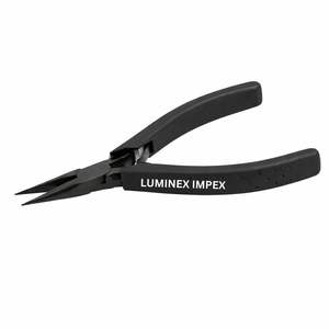 Micro-pinces à bec court en acier inoxydable de haute qualité, légères, outil de précision pour la fabrication de bijoux, pointe étroite, mâchoires lisses - Product Image 3