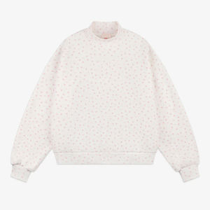 Nouveauté 2026 – Sweat-shirts surdimensionnés en molleton 100 % coton pour femme, col montant, bas côtelé, personnalisables – Vente en gros - Product Image 1