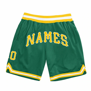 Shorts de sport personnalisés pour hommes, 100% polyester, poches en mesh, impression par sublimation, respirant, séchage rapide, basketball - Product Image 5