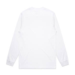 เสื้อยืดแขนยาวผู้ชาย คอกลม ผ้าฝ้ายสีพื้น เรียบง่าย สวมใส่สบาย รับสกรีนโลโก้ ใส่ได้ทุกวัน - Product Image 2