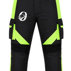Neon <b>Green</b> Black Motorbike Set for Men Motorcycle Riding Suit Jacket and Trousers Protective Gear Racing Touring Outdoor Wear - Product Image 4