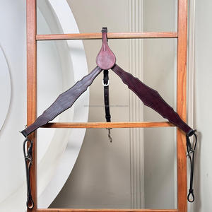 Nuevo mejor precio cuello de pecho de cuero mecanizado a mano tachuela de caballo occidental accesorio de sillín de Rodeo personalizado diseño de talla Floral Vintage - Product Image 6