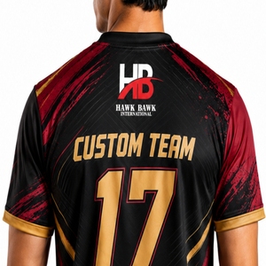 Maillot de sport personnalisé pour homme, maillot de tournoi personnalisé, tenue d'équipe, maillot de sport à séchage rapide, coupe athlétique, vêtements de sport pour homme - Product Image 6