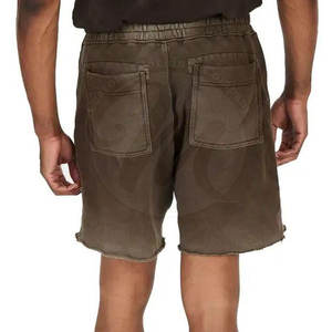 Shorts délavés au soleil sur mesure, nouveau style, couleur personnalisée, fabriqués au Pakistan, en vente. - Product Image 2