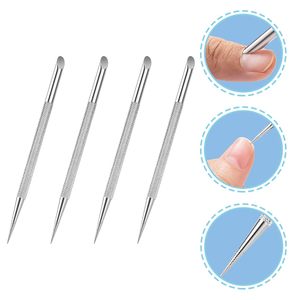 High-Quality Stainless-Steel <b>Cuticle</b> Nail Cleaning Stick Professional Nail Art <b>Tool</b> for Salon and Home Use - Product Image 1