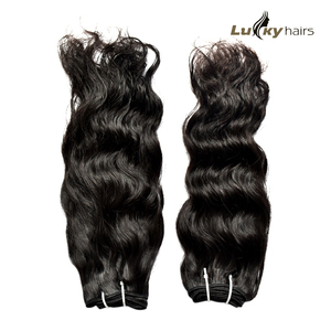 เครื่องต่อผมมนุษย์หยักศกแบบดิบอินเดียสีดำธรรมชาติ - Product Image 3