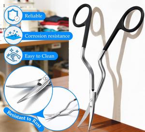 Tijeras de Sastre Aprobadas por ISO, Tijeras de Bordado con Hoja de Acero Inoxidable para Cortar Tela - Product Image 5