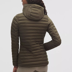 Wholesale High Quality Essentials Womens Lightweight Long Sleeve Water Resistant <b>Packable</b> Puffer <b>Jackets</b> - Product Image 4