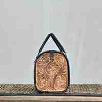 Sac à main Speedy en cuir artisanal occidental avec motif As de Pique, grand sac à main pour femme, sac de voyage, joli sac à bandoulière