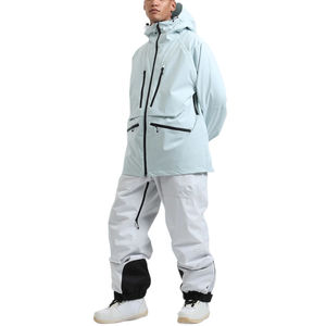 Custom Men’s <b>Ski</b> Suit Waterproof Windproof Insulated Snowboard <b>Ski</b> <b>Jacket</b> and Bib Pants Winter Sportswear OEM ODM Wholesale - Product Image 6