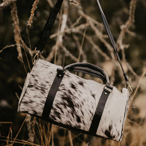 Bolsa de Viaje de Cuero Genuino, Estilo Vintage, con Cierre, Multifuncional, Unisex, para Fin de Semana, Capacidad de 36-55L, Grande - Product Image 6