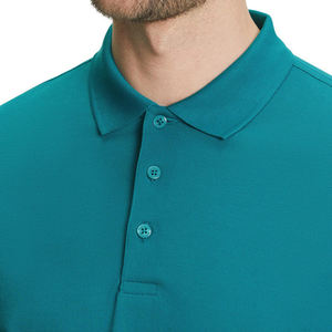Camisas Originales para Hombre con Logotipo Personalizado, Tejidas en Mezcla de Poliéster/Algodón, Color Sólido, Hechas en Pakistán, Transpirables y Ecológicas - Product Image 4