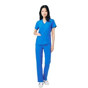 Conjuntos de uniformes médicos asequibles, uniformes sanitarios personalizables, uniformes de enfermera de tela de poliéster lavables para clínicas y hospitales - Product Image 1