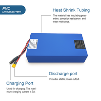 Batterie au lithium-ion, pack de batteries 12V 24V 36V 48V 60V 70V, vente en gros directe d'usine