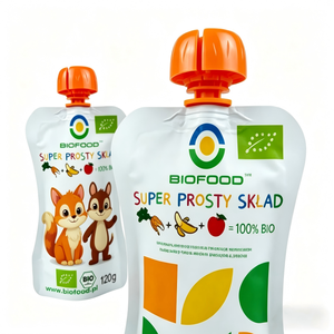 Bolsa Doypack Personalizada de Papel de Aluminio de Grado Alimenticio para Jugo de Frutas, con Boquilla, para Alimentos para Bebés, 120ml 250ml - Product Image 5