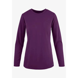 Camiseta de Manga Larga con Logotipo Personalizado, Camiseta de Manga Larga para Mujer, Uniforme Médico, Accesorios para Uniformes Médicos, Camisetas para Debajo del Uniforme - Product Image 1