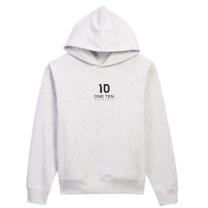 Sudadera con Capucha de Felpa de Corte Holgado en Color Gris Jaspeado, Sudadera con Capucha de Mezcla de Algodón Suave, Informal, Cálida, Unisex, Estilo Urbano - Product Image 1