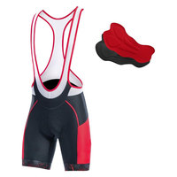 Cuissard de cyclisme léger pour homme avec empiècements en maille Spandex/Polyester, absorption des chocs, haute qualité pour le vélo