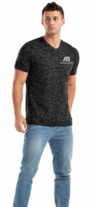 Camiseta de Manga Corta Casual para Hombre, Marca AMY, 100% Algodón, Corte Regular, Lisa, con Logotipo Personalizado al por Mayor - Product Image 6