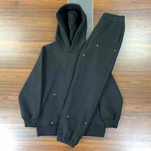 Ensemble deux pièces tendance pour homme, prix de gros, survêtement en strass, nouveau style, vêtements de jogging et de course pour homme - Product Image 4