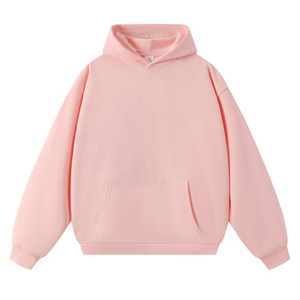 เสื้อฮู้ดผู้ชายสีฟ้าอ่อน ทรงปกติ ผ้าฝ้ายเฟรนช์เทอร์รี่ สวมใส่สบาย มีกระเป๋า เหมาะสำหรับใส่ในฤดูใบไม้ร่วง - Product Image 4