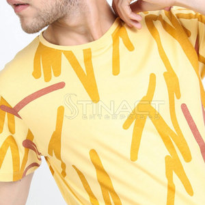 Camiseta de hombre de tela suave al tacto, estilo casual con ajuste flexible para mayor comodidad, en venta. - Product Image 6