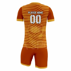 Custom Football Uniform Factory <b>Soccer</b> Teamwear With Sublimated Jersey Shorts And Socks Set - Product Image 3