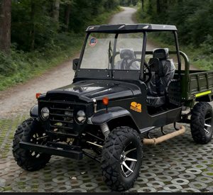 รถบั๊กกี้ 4 ที่นั่ง ได้รับการรับรองมาตรฐาน CE ขับเคลื่อน 4 ล้อ ATV 4x4 เครื่องยนต์เบนซิน 200cc 300cc 1000cc 351-450 แรงม้า สีสั่งทำได้ UTV สำหรับผู้ใหญ่ - Product Image 1