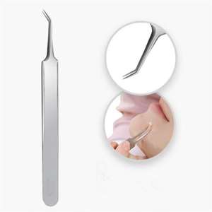 Pinzas de Acero Inoxidable para Eliminar Puntos Negros de la Nariz, Tratamiento para el Acné - Herramientas Metálicas Duraderas - Product Image 1