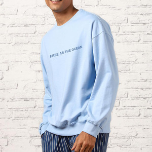 Sweat-shirt surdimensionné pour hommes en mélange de coton de qualité supérieure, coupe ample, style décontracté, personnalisable avec logo, vente en gros - Product Image 1