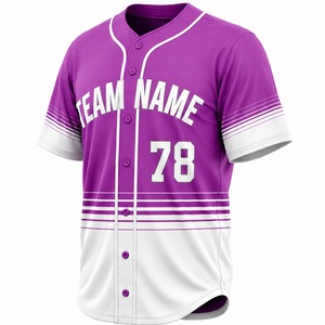 Uniforme de Béisbol Premium, Jersey Personalizado para Equipo, Ropa Deportiva Ligera, Secado Rápido, OEM - Product Image 4