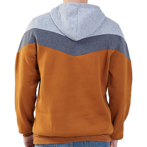 Sajjawal Zipper-Up Hooded Regular Fit 100% Cotton Fleece 400g Heavyweight Solid Eco-Friendly Windproof <b>Waterproof</b> Men's - Product Image 3