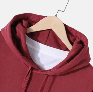 เสื้อฮู้ดดี้ผ้าฟลีซคอตตอน 100% คุณภาพสูงสำหรับผู้ชาย พิมพ์ลายดิจิทัล รับผลิตแบบ OEM - Product Image 6