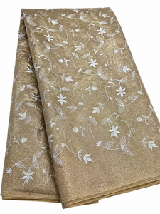 Tissu brodé malté, tissu à sequins, tissu en maille, tissu imprimé numérique pour la production de vêtements de mode africaine, exportation pour acheteurs. - Product Image 1