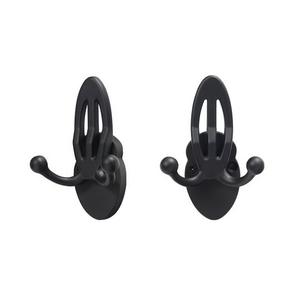 Crochet mural double en métal de qualité commerciale, robuste et antirouille - Product Image 2