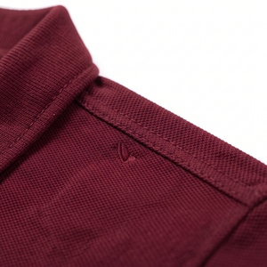 Chemise pour homme de haute qualité en jersey 100% coton, brodée, séchage rapide, décontractée, manches courtes, logo personnalisé sur le devant, tissu 200g - Product Image 5