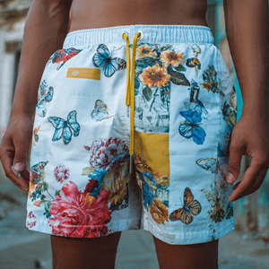 <b>Mens</b> Quick Dry Swim <b>Trunks</b> With Compression Liner Waterproof Breathable Stretch Summer Beach Shorts with cheap quality Customize - Product Image 5