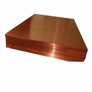 Placa de cobre, conductora, térmica, resistente a la corrosión, fácil de procesar, alta estabilidad, fuerte