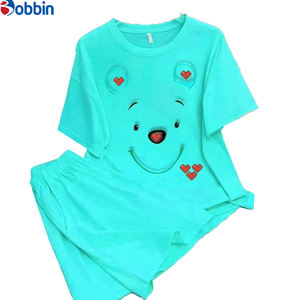 Ensemble 2 pièces personnalisé pour femme, nouvelle mode estivale, t-shirt et short imprimés, survêtement décontracté ample - Product Image 4