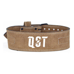 Cinturón de Levantamiento de Pesas con Hebilla de Doble Punta de 6 mm, para Gimnasio, Sentadillas, Peso Muerto, Protección de Cintura, Cuero Vacuno Antideslizante, Venta al por Mayor - Product Image 5