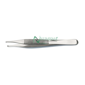 Pinces à pansements manuelles en acier inoxydable de haute qualité, à pointe dentelée, instruments chirurgicaux - Product Image 6