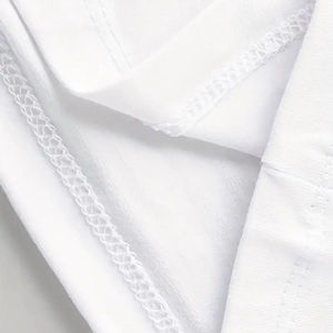 Camiseta de Verano al por Mayor, Nueva Moda Urbana, Cuello Redondo, 100% Algodón, Ligera, Manga Corta, Lisa, para Hombre, con Logotipo Frontal, Corte Regular, Casual - Product Image 6