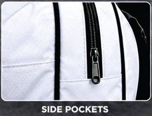 Sac de sport ovale personnalisé en nylon imperméable avec fermeture éclair YKK, grande capacité, pour le football, les voyages et la gym - Product Image 3