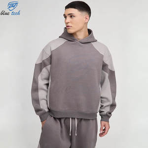 Conjunto Deportivo Informal para Hombre, Sudadera con Capucha y Pantalones, Diseño Color Block, Ropa Deportiva para Uso Diario, Servicios OEM - Product Image 2
